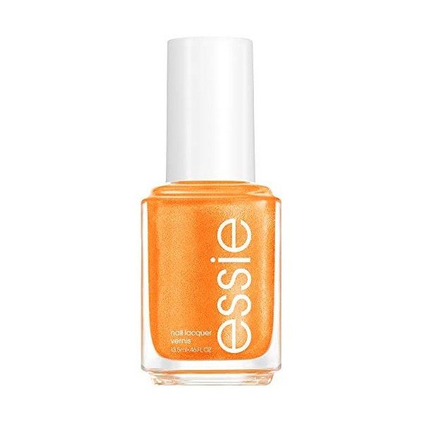 essie Nail Polish, Limited Edition Fall Trend 2020 Collection, Orange Nail Color With A Shimmer Finish, Dont Be Spotted, 0.4