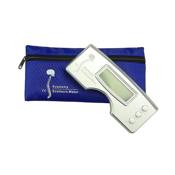 Daroplo Appareil de Mesure de Scoliomètre de Poche à Échelle Électronique de Scoliose pour Appareil Portable de Diagnostic de