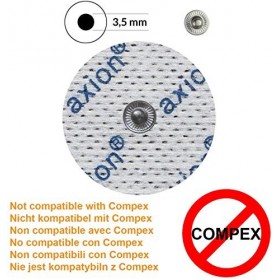 axion - 4 électrodes VISAGE, PIED, MAIN compatible avec SANITAS SEM 40/41/42/43/44/50 BEURER EM 40/41/49/80 