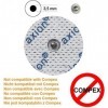axion - 4 électrodes VISAGE, PIED, MAIN compatible avec SANITAS SEM 40/41/42/43/44/50 BEURER EM 40/41/49/80 