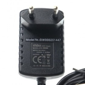 vhbw Bloc dalimentation compatible avec Compex Fit 1.0, Fit 3.0, SP 2.0, SP 4.0 électrostimulateur - Câble de 140 cm