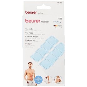 Beurer EM 50 Kit de rechange coussins en gel, utilisable avec le coussin EM 50 Menstural Relax TENS 6 coussins en gel autocol