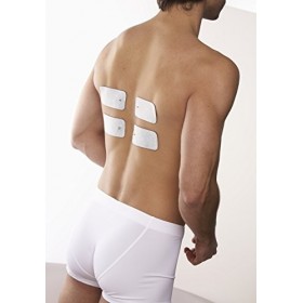 Electrodes en gel autoadhésif Beurer, kit de remplacement composé de 4 électrodes, 50 x 100 mm, compatibles avec les appareil