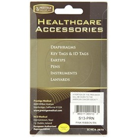 NCD Medical Retracteze Porte-Carte dIdentité Pink Ribbons Black