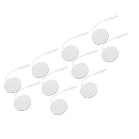 Patchs délectrothérapie, 10pcs TENS Unit Pads TENS Unit Pads de Remplacement pour lélectrothérapie