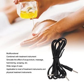 Câble Délectrode, 5PCS Fils Délectrode 1 pour 2 Fil Délectrode de 2,5 Mm pour Machine de Traitement Numérique 3,9 Pieds No