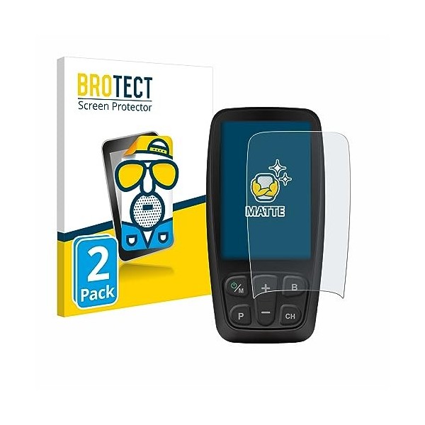 brotect Protection Ecran Anti-Reflet compatible avec Medisana TENS TT205 2 Pièces - Film Mat