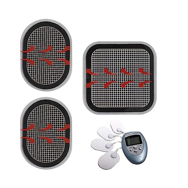 Onlynery Gel Rechange - Électrodes Rechange | Patchs délectrodes Rechange réutilisables, Coussinet Ceinture en Gel pour Le M