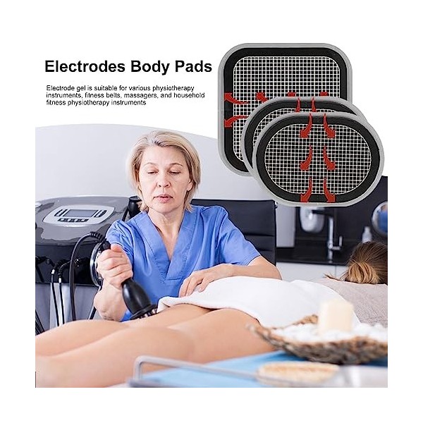 Onlynery Gel Rechange - Électrodes Rechange | Patchs délectrodes Rechange réutilisables, Coussinet Ceinture en Gel pour Le M