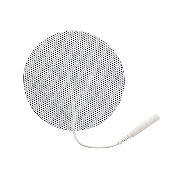 AutoSwan 10 PièCes SéRies ÉLectrode Pad 4 Cm Circulaire Non-Tissé Acupoint Massage SpéCial Insert pour PhysiothéRapie ÉLectro