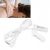 Fil Délectrode Portable pour Clip Doreille de 2,5 Mm, Simule Lacupuncture, le Tuina, le Massage, Durable pour une Utilisat