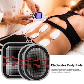 Ziurmut Gel Rechange, Coussinets corporels en Gel pour électrodes, Coussinet Ceinture en Gel corporel Auto-adhésif, électrode