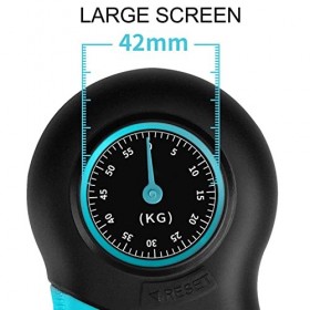 Dynamomètre à Main 5 Positions pour Test et évaluation de la Force de Préhension Thérapie Professionnelle de la Main, Physiot