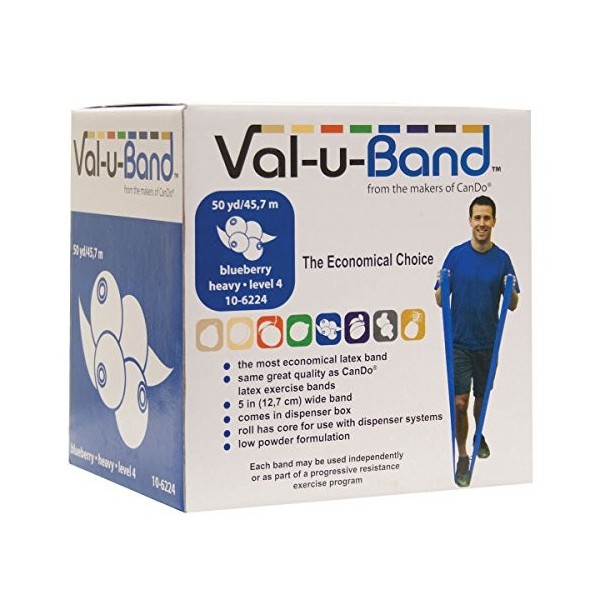 Val-u-Band Appareil de Musculation de la Main Plum Twin-Pak 2 X 45 m