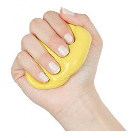 cosiMed Therapie-Knetmasse Therapieknete Therapie Knete Gelb: 500 g, Medium