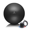 BODYMATE Ballon Fitness + Pompe Incluse + E-Book Gratuit Rose-Gold 65cm