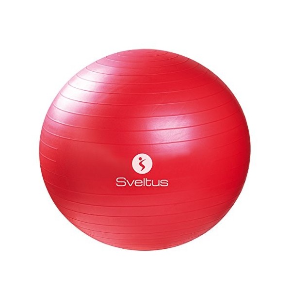 Sveltus Mixte Rouge Ø65 Cm Gymball, Rouge, 65 cm EU