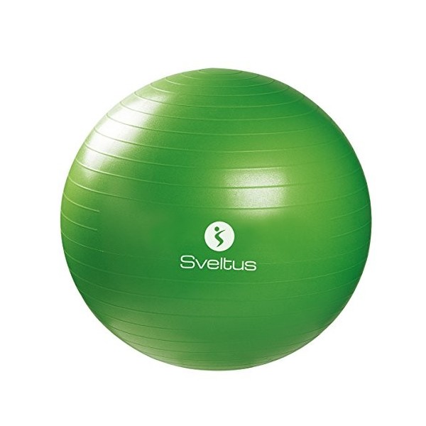 Sveltus Gymball Mixte Adulte, Rouge, 65cm