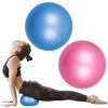 flintronic Pilates Ballon de Gymnastique, 25cm Yoga Ball Anti-Slip Anti-Éclatement Fitness Balles Yoga Ball Équilibre Sport B