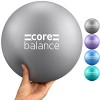 Core Balance Petit Ballon Exercices de Pilates 23 cm Antidérapant/Anti-Éclatement - Entraînement Physique Yoga, Fitness, Phys