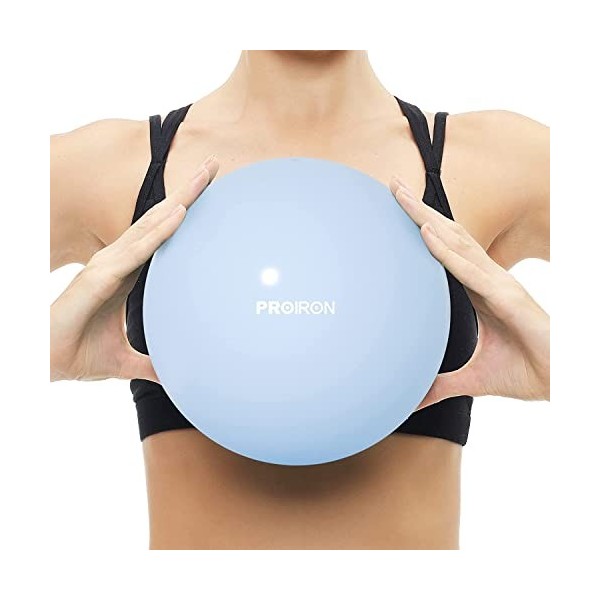 PROIRON Ballon Pilates 25cm Ballon Fitness Yoga Balle de Gym dexercice Pilates Ball Petite Balle de Fitness pour Débutants e