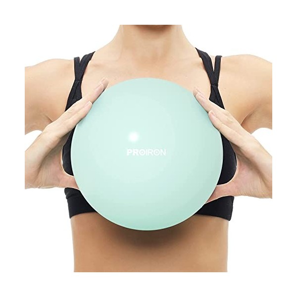 PROIRON Ballon Pilates 25cm Ballon Fitness Yoga Balle de Gym dexercice Pilates Ball Petite Balle de Fitness pour Débutants e