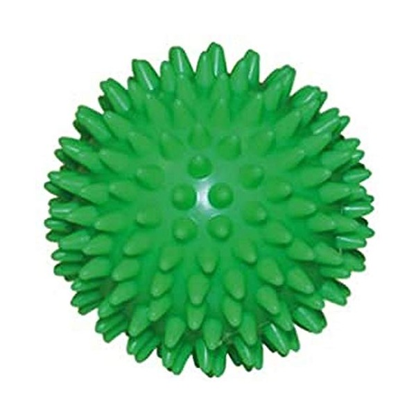 Balle picots vert Ø7 cm soft vrac