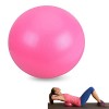 YongHang Ballon Pilates 25cm Ballon de Gym Yoga Ball avec Tube Gonflable pour Pilates Yoga Fitness Gymnastique