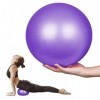 Tohrugue Pilates Ballon de Gymnastique,Pilates Ball,Yoga Ball Pilates Ballon de Gymnastique Anti-éclatement Fitness Balles po