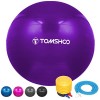 TOMSHOO Ballon de Yoga Anti-éclatement épais et Stable Rose, 45 