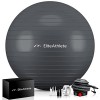 EliteAthlete Ballon Gym avec système Anti-Burst - Fitness Pilates Yoga - Ballon Grossesse avec Pompe à air Incluse