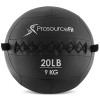 ProsourceFit Soft Medicine Balles dexercices Fitness Unisex-Adult, Noir, Taille Unique