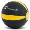 ProsourceFit Rubber Weighted Balles dexercices Fitness Unisex-Adult, Jaune, Taille Unique