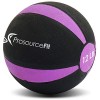 ProsourceFit Rubber Weighted Balles dexercices Fitness Unisex-Adult, Jaune, Taille Unique