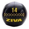 Ziva Médecine Ball à parois Souples de qualité Commerciale – 7 Poids Disponibles – Exercices dentraînement de Base, Ballon G