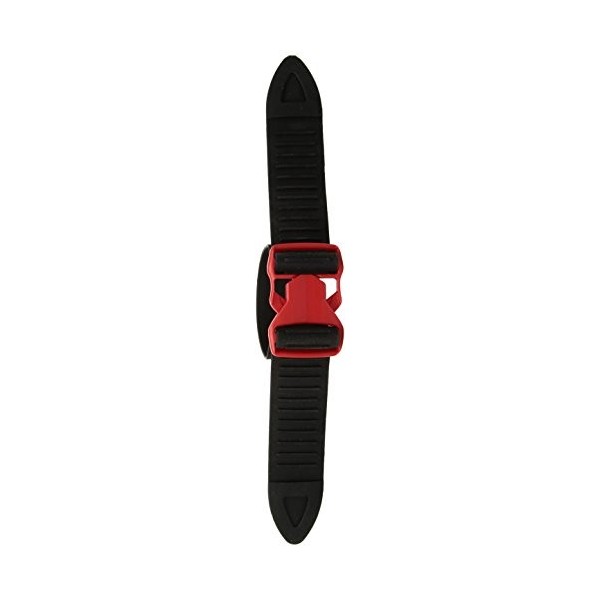 TYR Sport Rally dentraînement Sangle, Mixte, Noir/Rouge