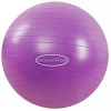 BalanceFrom Ballon dexercice Anti-éclatement et antidérapant pour Yoga, Fitness, Accouchement avec Pompe Rapide, capacité de