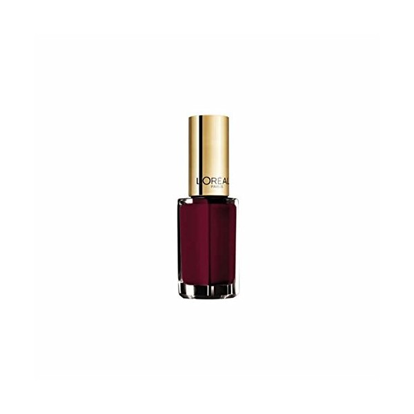 LOréal Makeup Designer Paris Color Riche Vernis à ongles brillant Scarlet Vamp 404, bordeaux