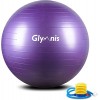 Glymnis Ballon de Fitness Ballon de Gymnastique 55cm 65cm 75cm Balle d’Exercice Antidérapant Maximale jusquà 300 kg