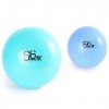 66FIT Balles de Pilates Souples - Lot de 2 balles