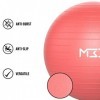 Mode33 Lot de ballons dexercice fitness 55 à 85 cm Extra épais Anti-éclatement Ballon de yoga avec pompe à main Ballon de gy