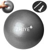 Zhiye Mini Ballon de Pilates Yoga Petite Balle dexercice Fitness Cender Yoga Stabilité Barre dentraînement Physiothérapie A