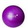 Zhiye Mini Ballon de Pilates Yoga Petite Balle dexercice Fitness Cender Yoga Stabilité Barre dentraînement Physiothérapie A