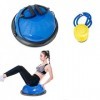 GFFG Balance Board Ball Balance Trainer Ballon de gymnastique avec sangles Yoga Balance Ball et pompe à pied antidérapant pou