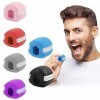 Lot de 6 entraîneurs Jaw Trainer, Jawline Exerciser et entraînement de la mâchoire, Balle dentraînement de la mâchoire et be