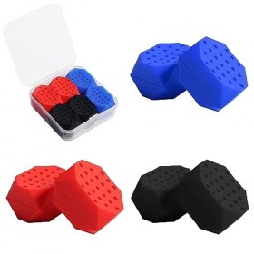 JEKUGOT Lot de 6 mâchoires dentraînement en silicone de qualité alimentaire dans une boîte, hygiénique et inodore, amincissa