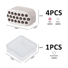 NINVVS Lot de 4 outils dentraînement musculaire pour le visage, le cou, le double menton, le lifting du visage, le visage po