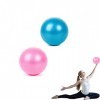 Lot de 2 balles dexercice pour yoga, Pilates de 25 cm, souples, antidérapantes, pour exercices de rééducation, pour exercice