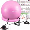 HBselect Balle de Fitness pour Pilates Ballon Grossesse Ballon Gym et de Grossesse décathlon Gym Ball fitball swissball Sitti