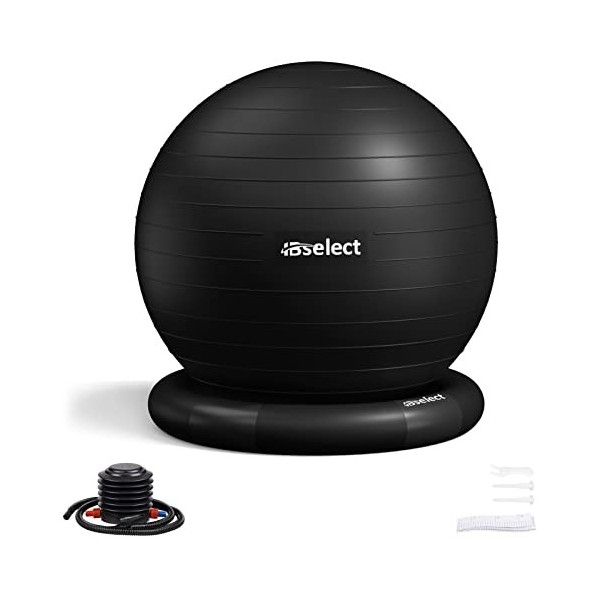 HBselect Balle de Fitness pour Pilates Ballon Grossesse Ballon Gym et de Grossesse décathlon Gym Ball fitball swissball Sitti